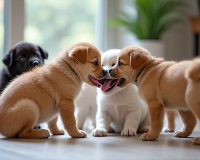 Socialisation chiots Paris